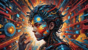 coder collaborating with AI