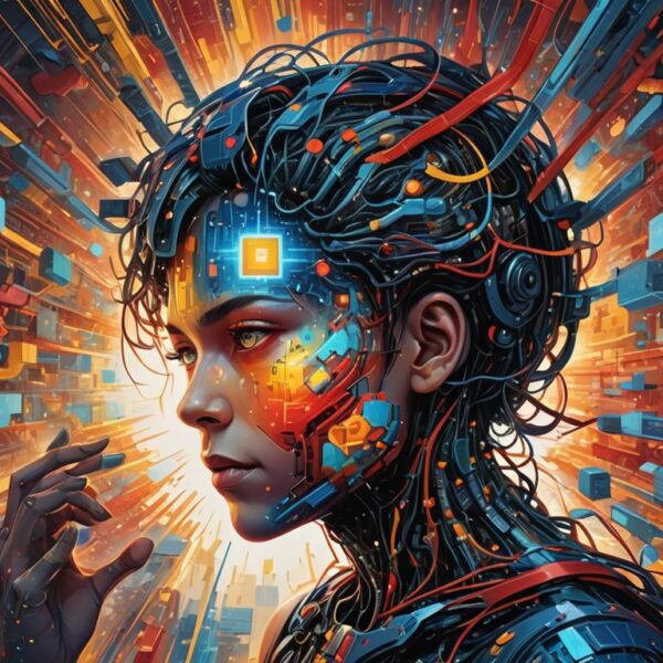 coder collaborating with AI